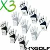 Under Armour UA Iso-Chill Soft Cabretta Leather Mens Golf Glove Left Hand Pack Of 3