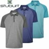 Stuburt Golf Mens Bandon Breathable DRI-Back Moisture Wicking Golf Polo Shirt