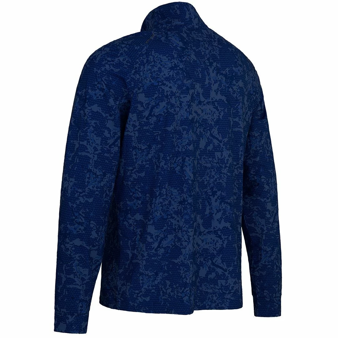 Callaway Golf Mens Camo Sun Protection 1/4 Zip Opti-Dri Swing Tech Golf Pullover - Image 6