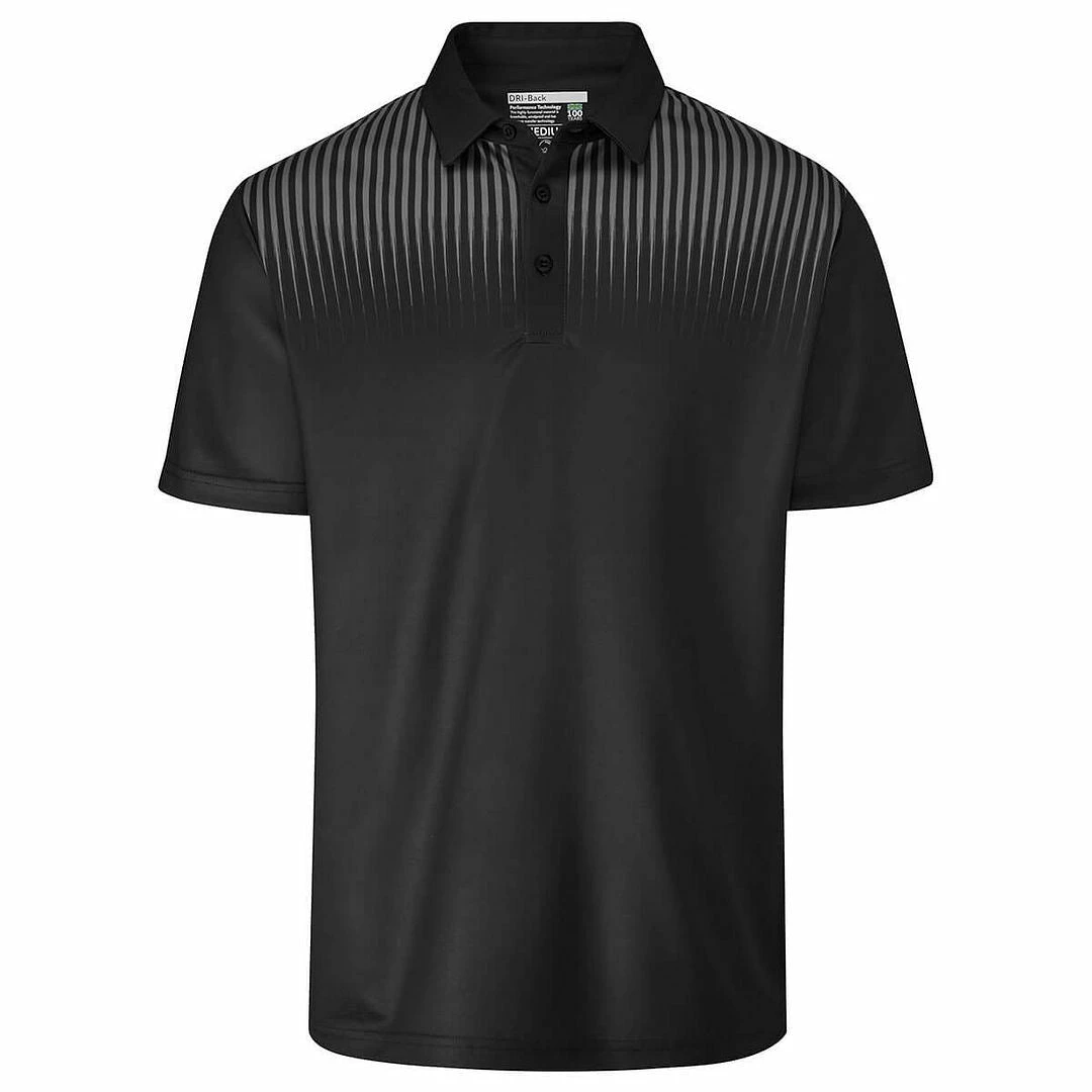 Stuburt Golf Mens Pebble Breathable DRI-Back Moisture Wicking Golf Polo Shirt - Image 2
