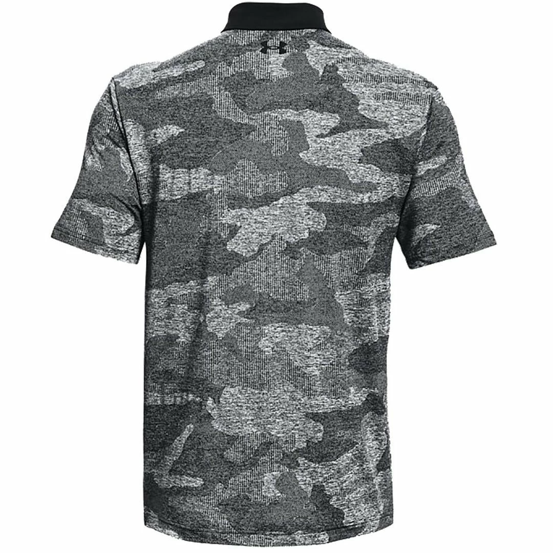 Under Armour Golf Mens UA Playoff 2.0 Jacquard Stretch Golf Polo Shirt - Image 7