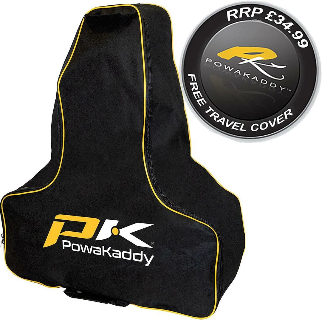 Powakaddy FX7 GPS Electric Golf Trolley Standard 18 Hole Lithium Battery - Image 6