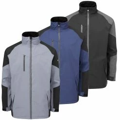 Stuburt Golf Mens Evolve Extreme Pro Waterproof Full Zip Thermal Windproof Jacket