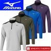 Mizuno Golf Mens Winter Breeze 1/4 Zip Lightweight Golf Sweater Pullover