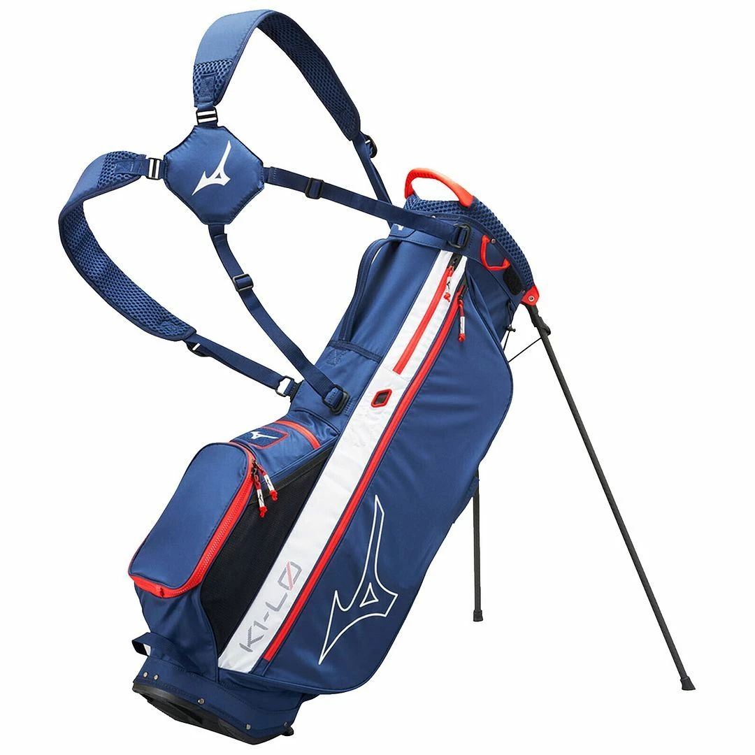 Mizuno Golf Mens K1-LO Carry Dual Strap 5 Way Divider Golf Stand Bag - Image 5