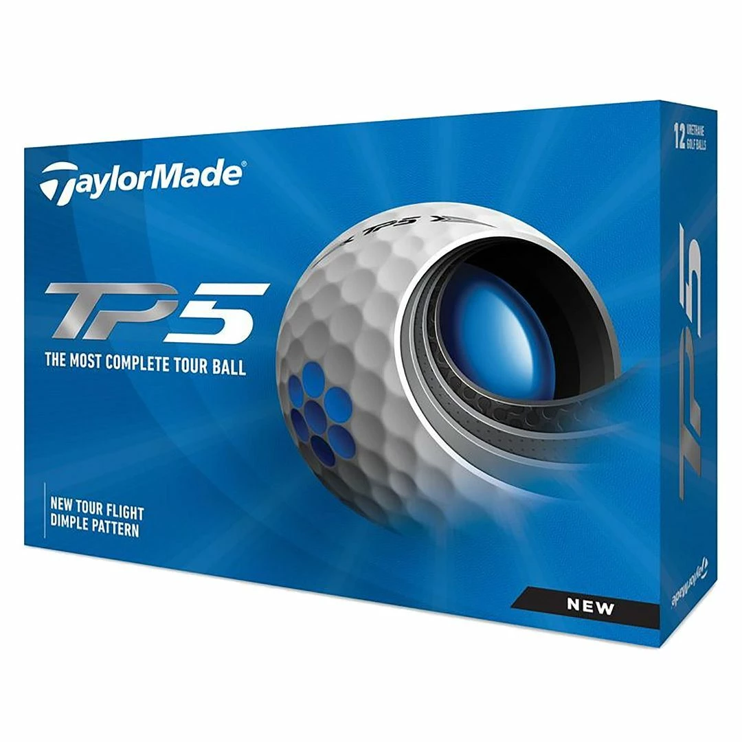TaylorMade Golf 2023 TP5 / TP5X 5-Layers Tour Golf Balls - Image 2