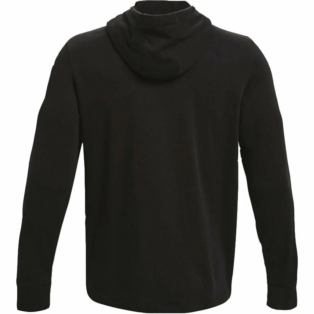 Under Armour Mens UA Rival Terry Hoodie Big Logo Sports Fitness Hoody Jumper - Image 5