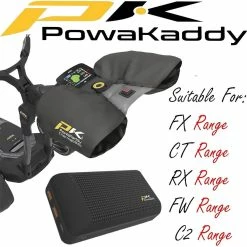 Powakaddy Golf Electric Trolley ThermaMitts Winter Mitts & PowerPack