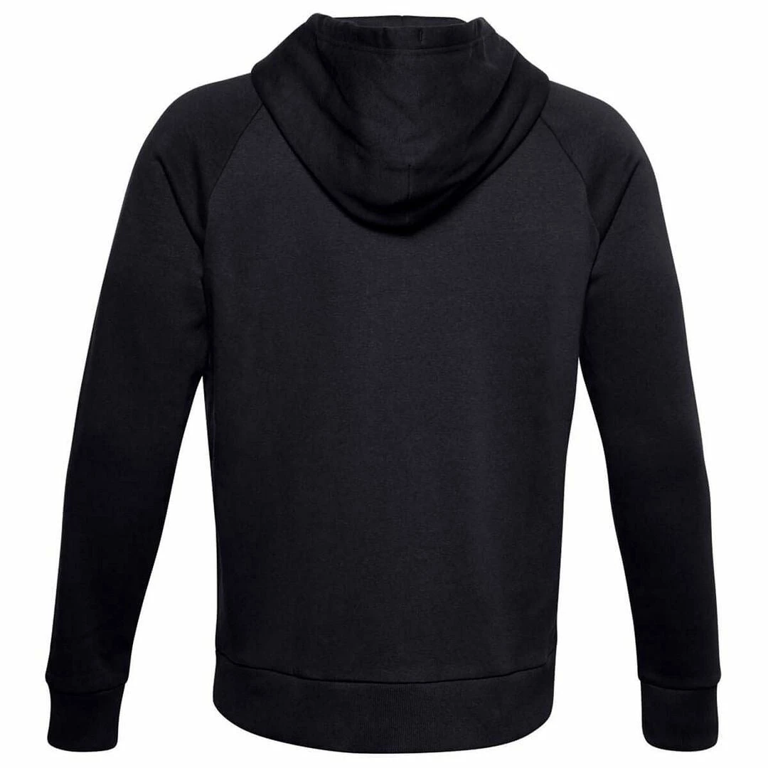 Under Armour Rival Fleece Full Zip Hoodie Mens Sports Fitness Hoody Jumper - Image 8