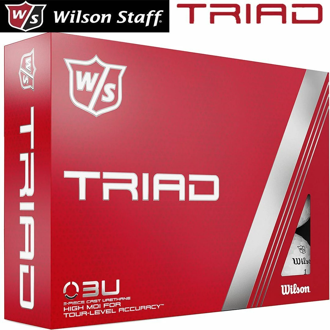 Wilson Golf Wilson Staff Golf Unisex TRIAD Premium Golf Balls