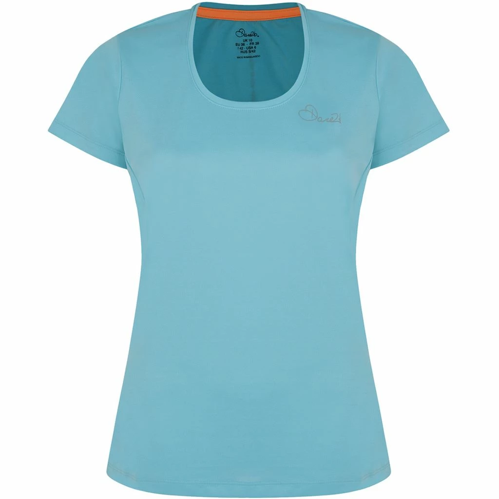 Dare 2B Ladies Crew Neck Reform Short Sleeve Stretch Workout Tee - Image 11