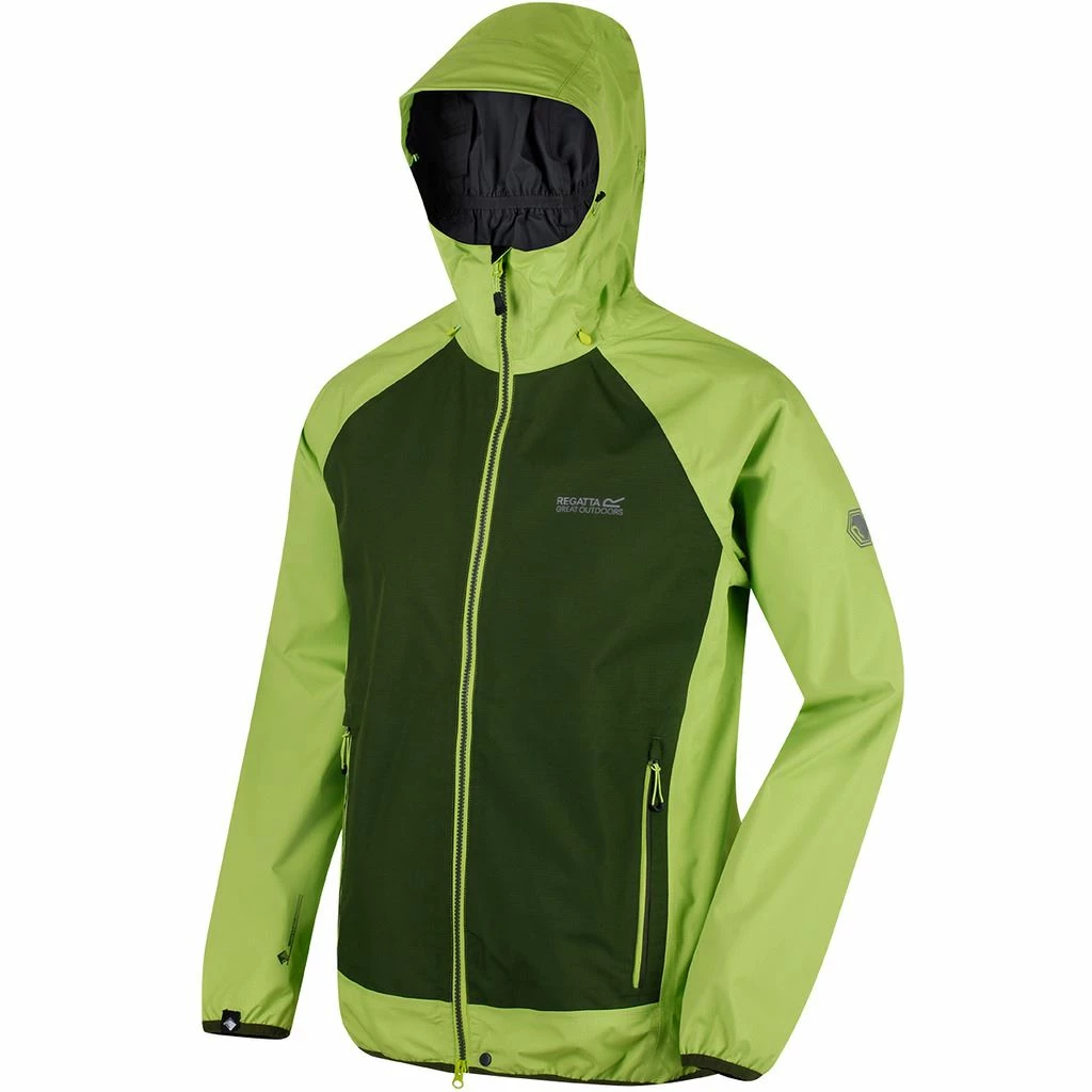 Regatta Mens Imber III Lightweight WaterProof Jacket - Image 44