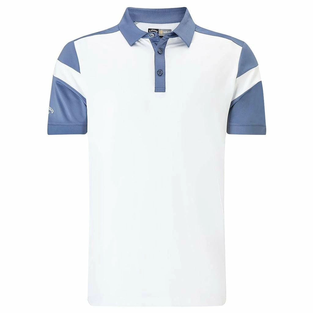 Callaway Opri-Dri Athletic Chev Blocked Mens Golf Polo Shirt - Image 16
