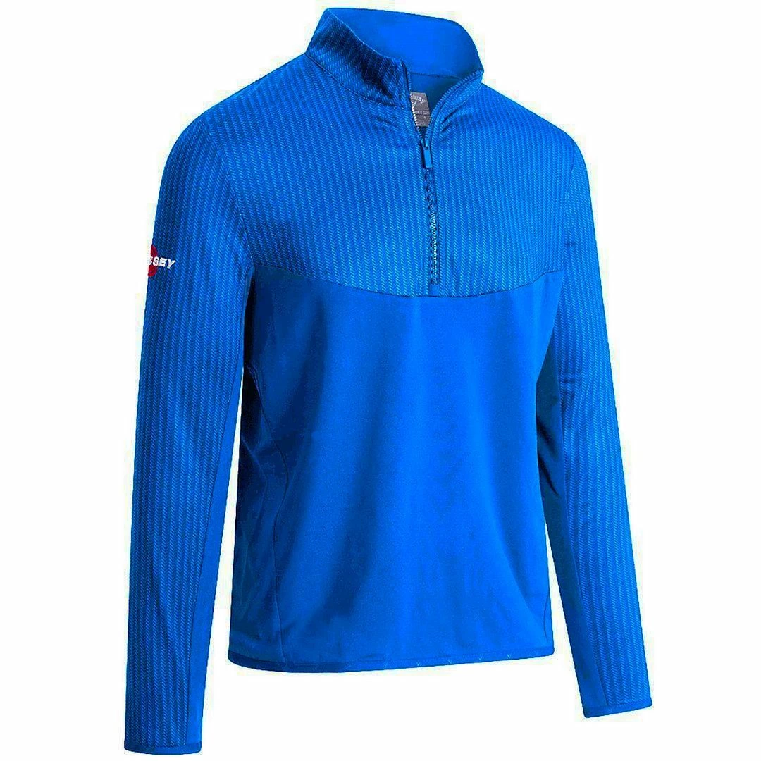 Callaway Golf Mens Odyssey Chillout 1/4 Zip Windstopper Golf Sweater Pullover - Image 3