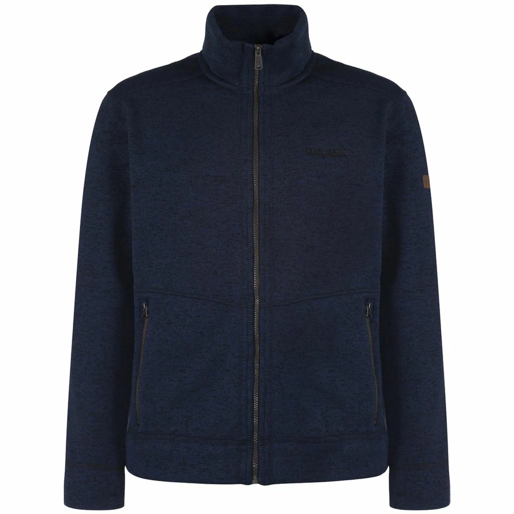 Regatta Braizer Funnel Neck Mens Full Zip Knit Fleece Jacket - Image 11