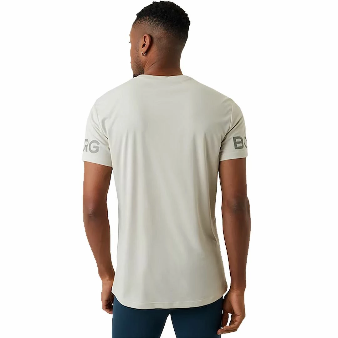 Bjorn Borg Mens Light Performance Short Sleeve Top Sport Gym T-shirt - Image 5