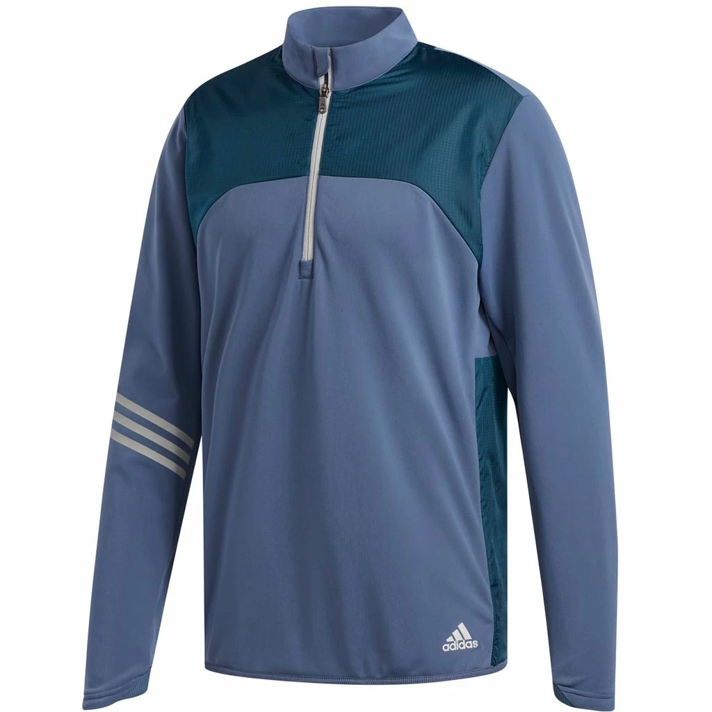 ADIDAS Golf Mens Climaheat Frostguard 1/4 Zip Golf Pullover