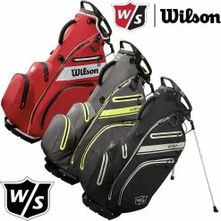 Wilson Staff Golf EXO Dry Stand Bag Mens Carry Bag 5 Way Divider