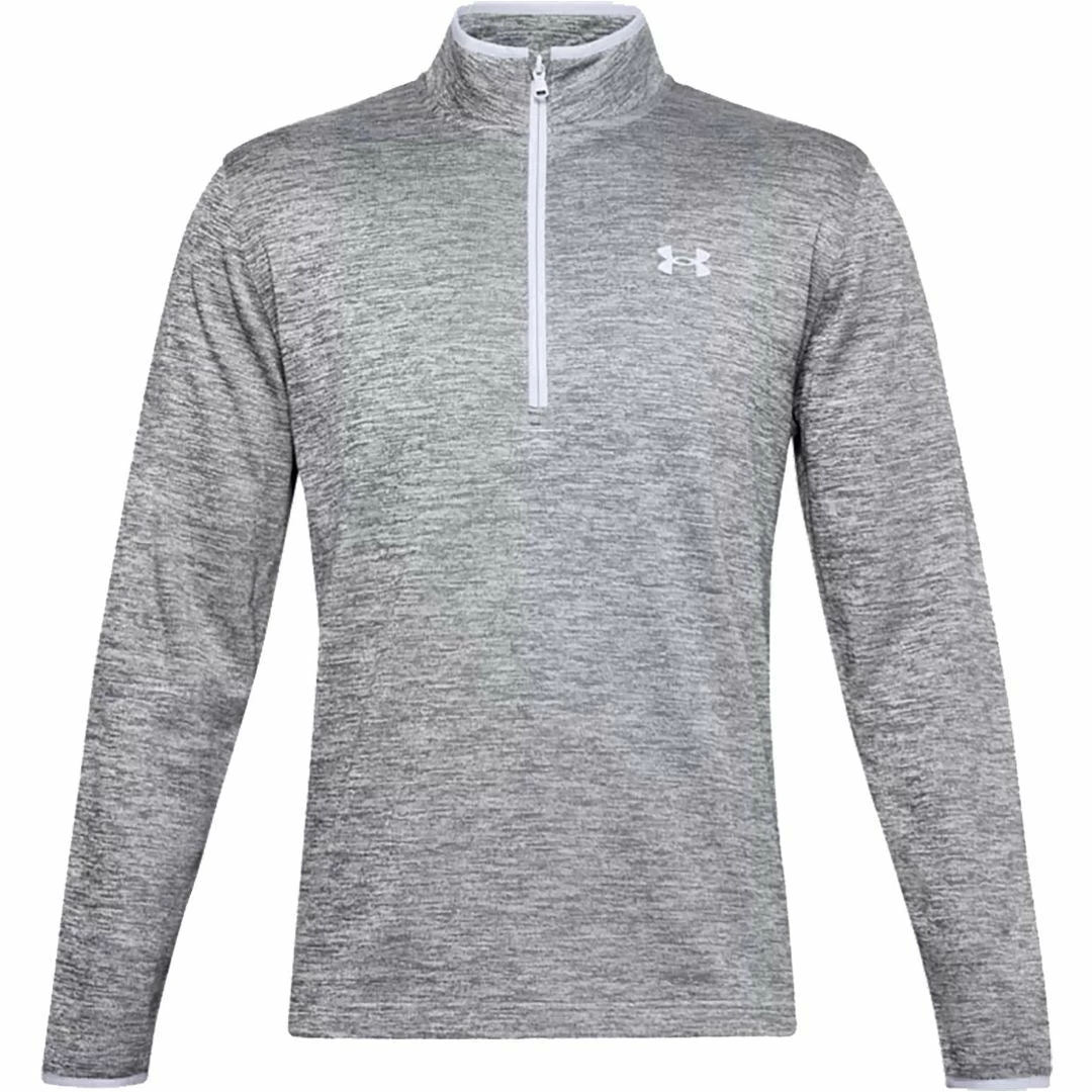 Under Armour Mens UA Fleece Breathable Stretch 1/2 Zip Golf Sweater Pullover - Image 5