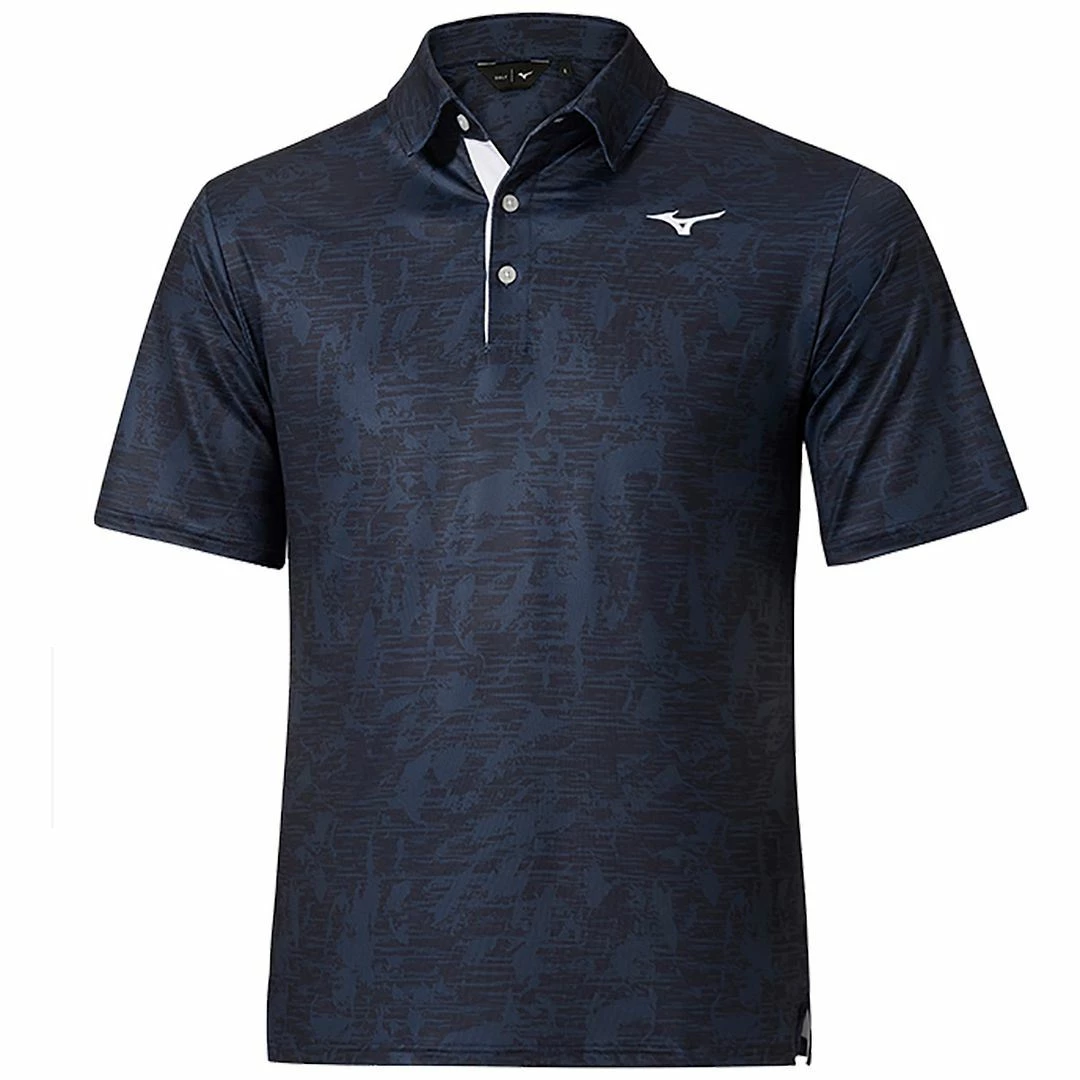 Mizuno Golf Mens Quick Dry Hazard Stretch Golf Polo Shirt - Image 2