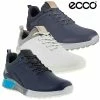 Ecco Golf Mens S-Three Gore-Tex Waterproof Street Spikeless Golf Shoes