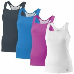 Wilson Tennis Womens Tour Tank II Sports Fitness Shirt
