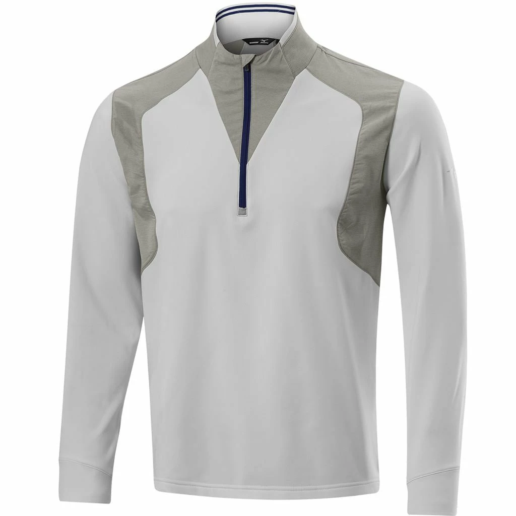 Mizuno Golf Mid Layer ¼ Zip Mens WindProof Performance Golf Cover-Up - Image 7