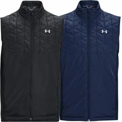Under Armour Mens UA Storm ColdGear Reactor Insulated Breathable Golf Gilet Vest