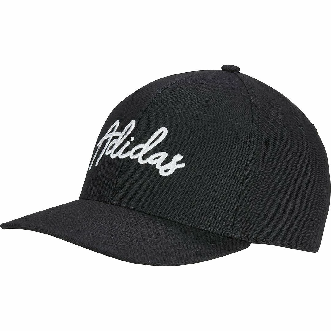 ADIDAS Golf Script Curved Snapback Adjustable Mens Golf Cap Hat - Image 5
