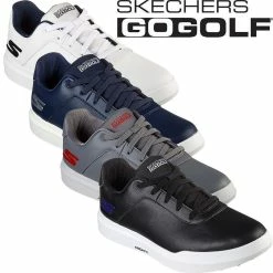 Skechers Mens GO GOLF Drive 5 Waterproof Spikeless Leather Golf Shoes