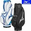Mizuno Mens Tour Staff Golf Cart Trolley Bag 5 Way Divider Golf Cart Bag