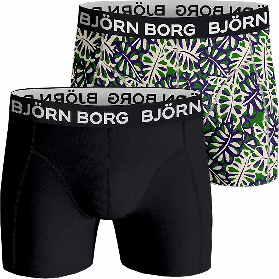 Bjorn Borg Mens Premium Cotton Shorts Boxer Briefs Underwear Many Choices 2-PACK - Image 11