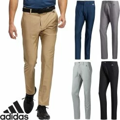 Adidas Golf Mens Ultimate 365 3-Stripes Tapered Stretch Golf Trousers