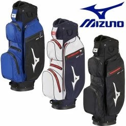 Mizuno Golf BR-DR1 Waterproof Deluxe Cart Bag Mens Trolley Bag 14 Way Divider