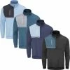 Stuburt Mens Dri-Back Roxham Sweater 1/2 Zip Neck Windproof Golf Pullover