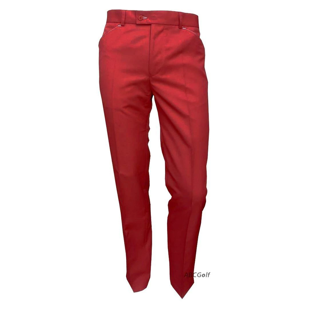 Stromberg Sintra Golf Trousers Performance Slim Fit Technical Funky Golf Pants - Image 2