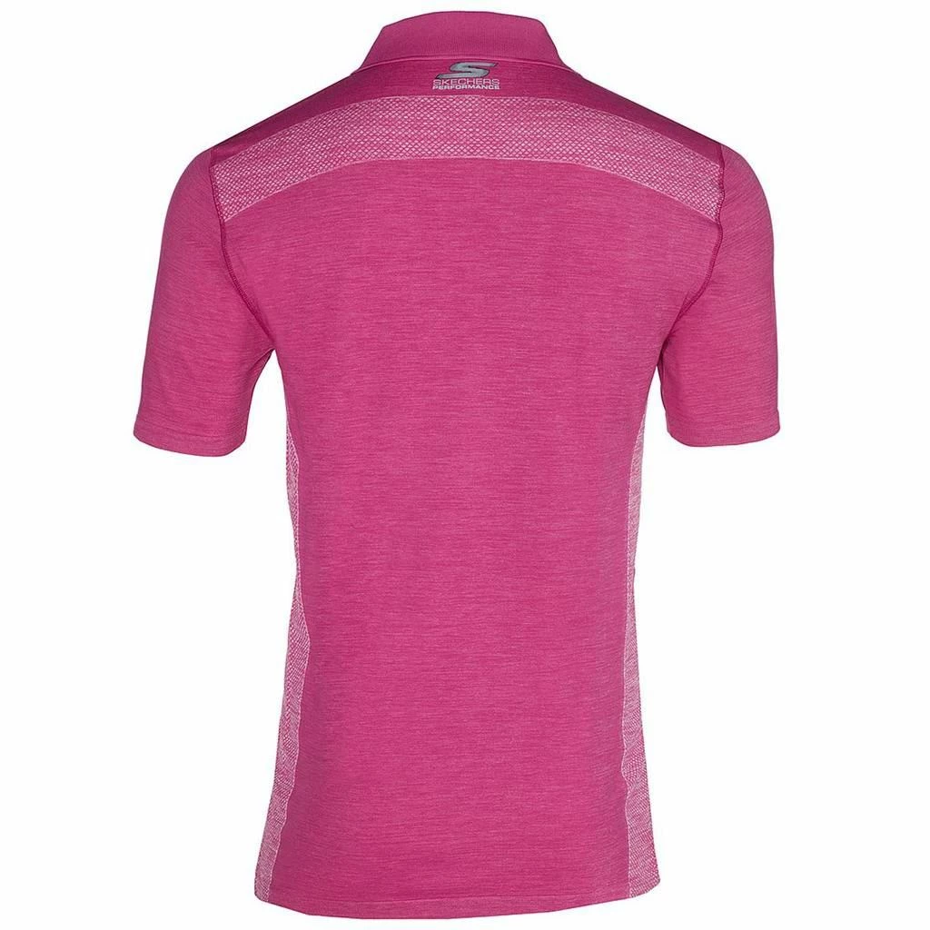 Skechers Go Golf Mens Knit Seamless Short Sleeve Performance Polo Shirts - Image 40