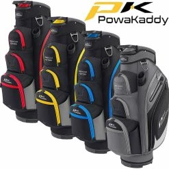 Powakaddy Golf Premium Edition Cart Bag Trolley Golf Bag 14-Way Divider 2023 MODEL