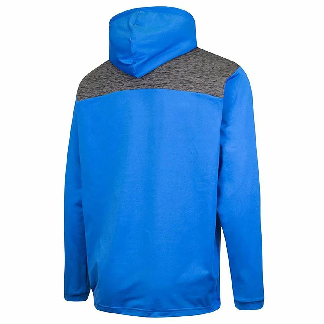 Island Green Mens Contrast Yoke Hooded Top Layer Stretch Quick Dry Hoody Golf Sweater - Image 7