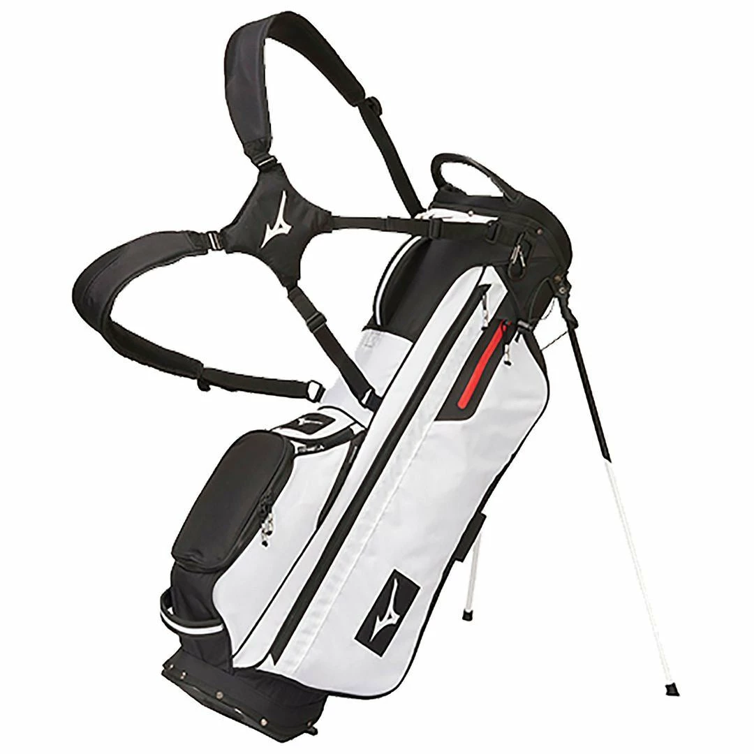 Mizuno Golf BRD3S Stand Bag Mens Dual Strap Carry Golf Stand Bag 4 Way Divider - Image 3