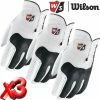 Wilson Staff Golf Conform Cabretta Leather Mens Golf Glove Left Hand Pack Of 3