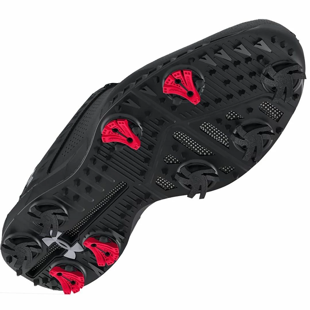 ABCGolf Under Armour Golf Mens UA HOVR Drive 2 Wide E Waterproof Spiked Golf Shoes - Image 10