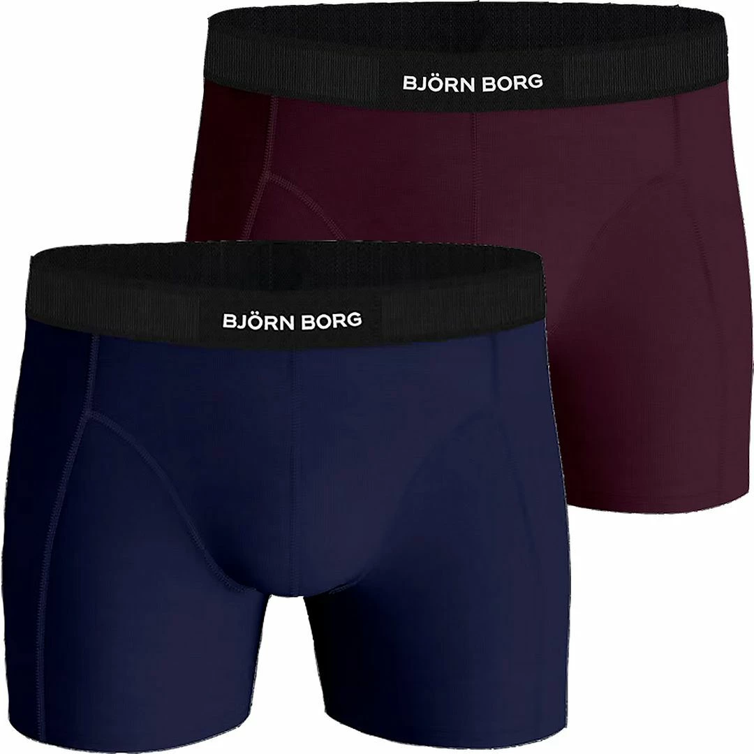 Bjorn Borg Mens Premium Cotton Shorts Boxer Briefs Underwear Many Choices 2-PACK - Image 20