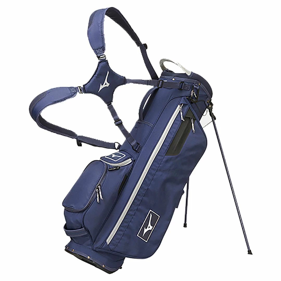 Mizuno Golf BRD3S Stand Bag Mens Dual Strap Carry Golf Stand Bag 4 Way Divider - Image 4