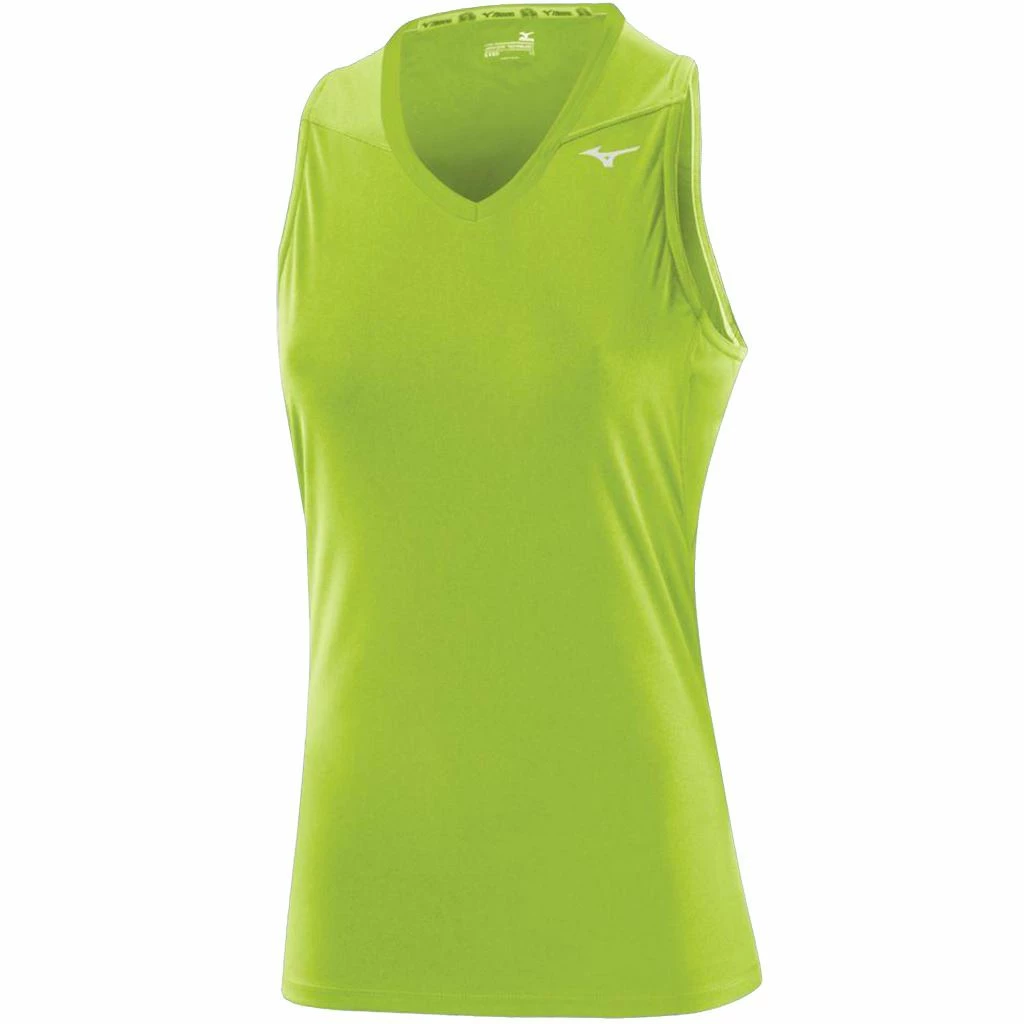Ladies Mizuno Drylite Core Tee Womens Sleeveless Running T-shirt - Image 5