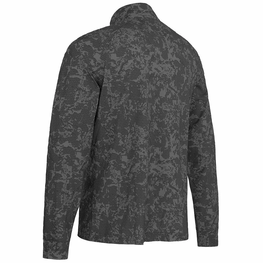 Callaway Golf Mens Camo Sun Protection 1/4 Zip Opti-Dri Swing Tech Golf Pullover - Image 7