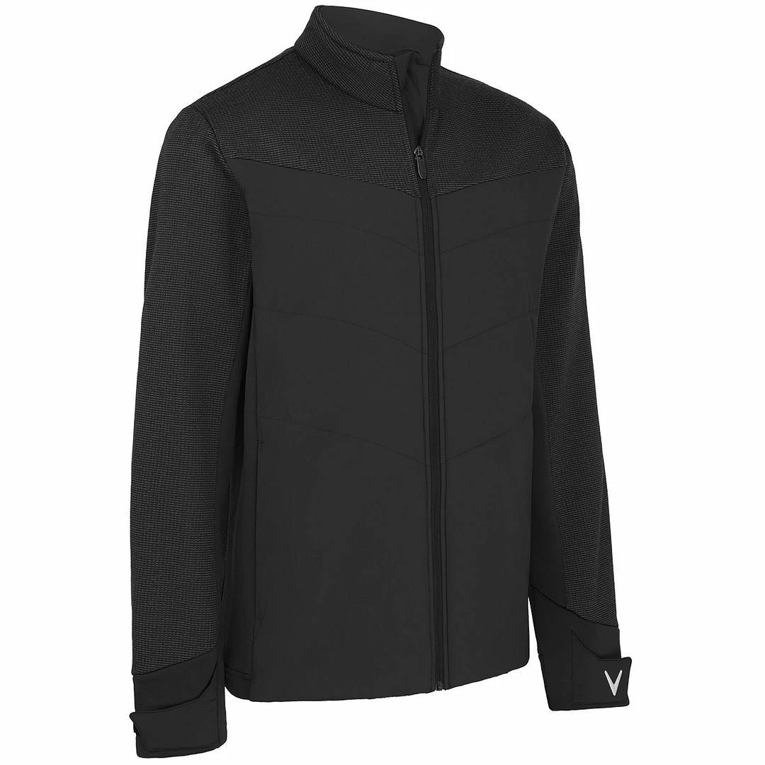 Callaway Golf Mens Mixed Media Primaloft Thermal Performance Insulated Golf Jacket - Image 2