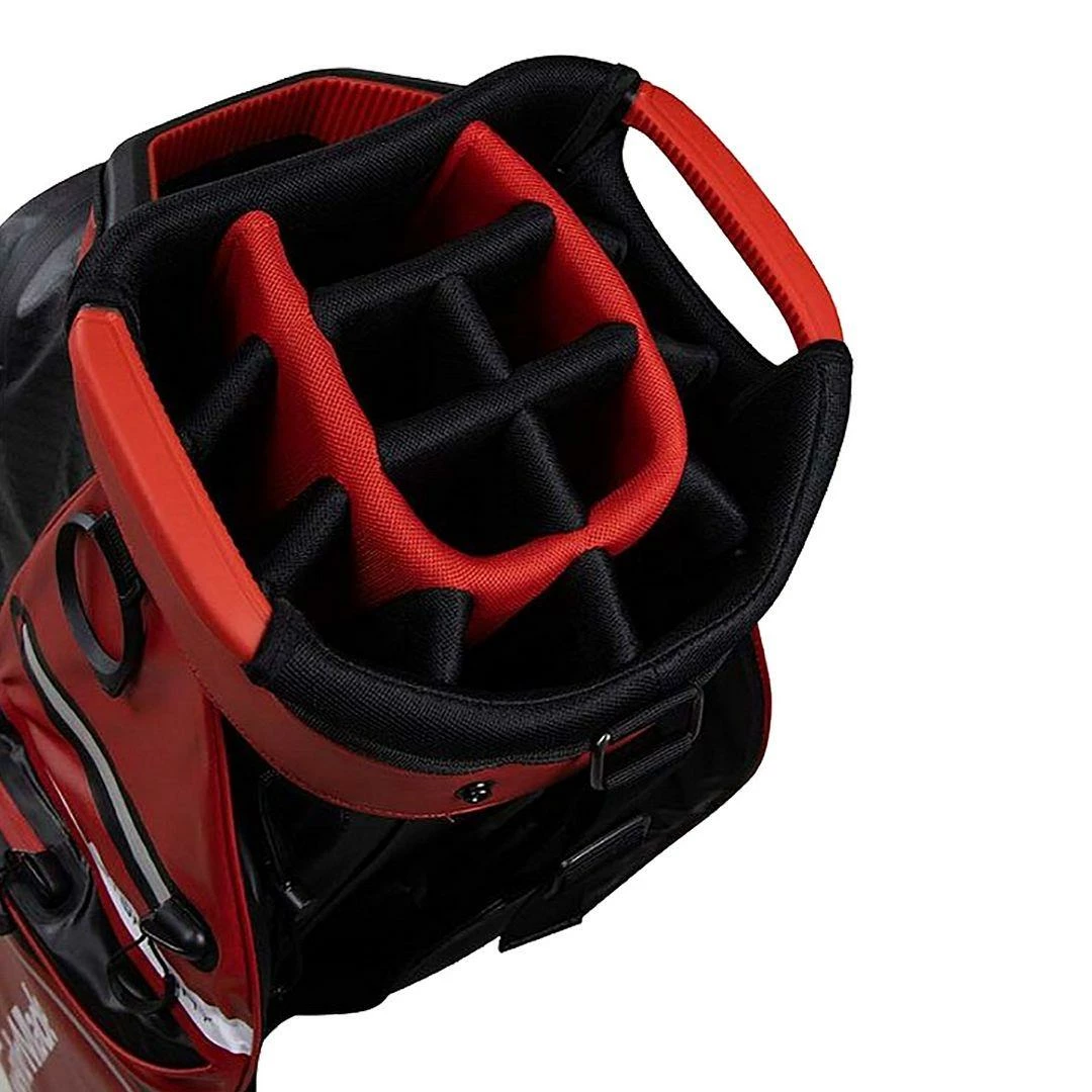 TaylorMade Golf Storm Dry Waterproof Golf Cart Trolley Bag 14 Way Divider - Image 10