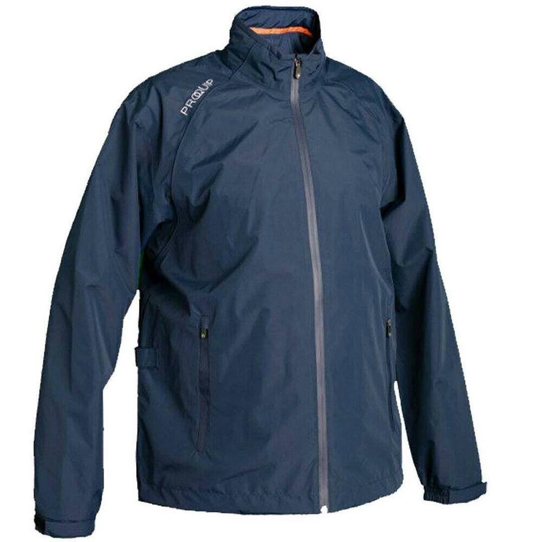 Proquip Mens Tempest Waterproof Lightweight Full Zip Golf Rain Jacket - Image 4