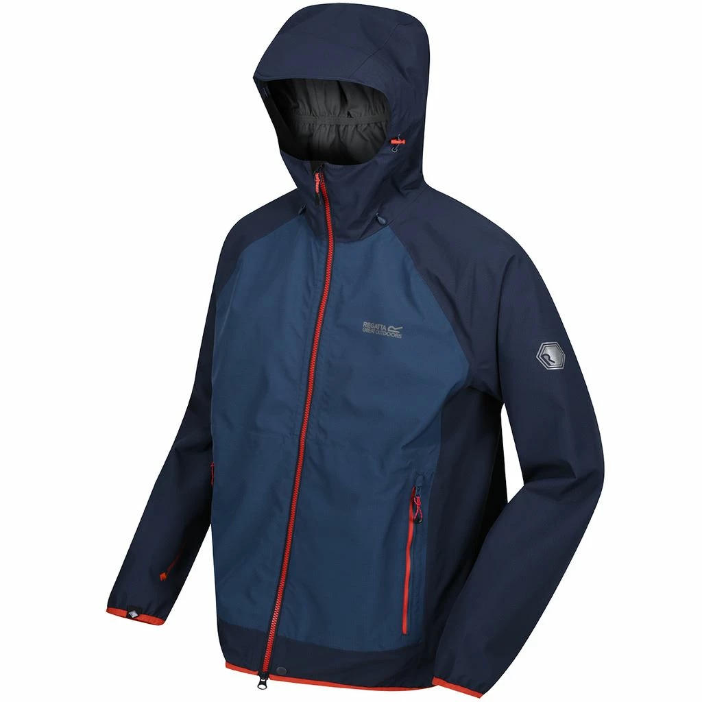 Regatta Mens Imber III Lightweight WaterProof Jacket - Image 42
